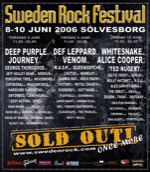 sweet at sweden rock 2006